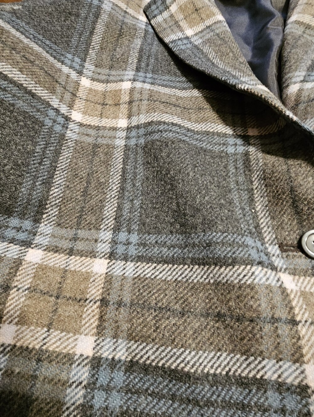 Pendleton Wool Plaid Blazer Large - Picture 7 of 12